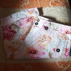 Caribbean Joe long floral short